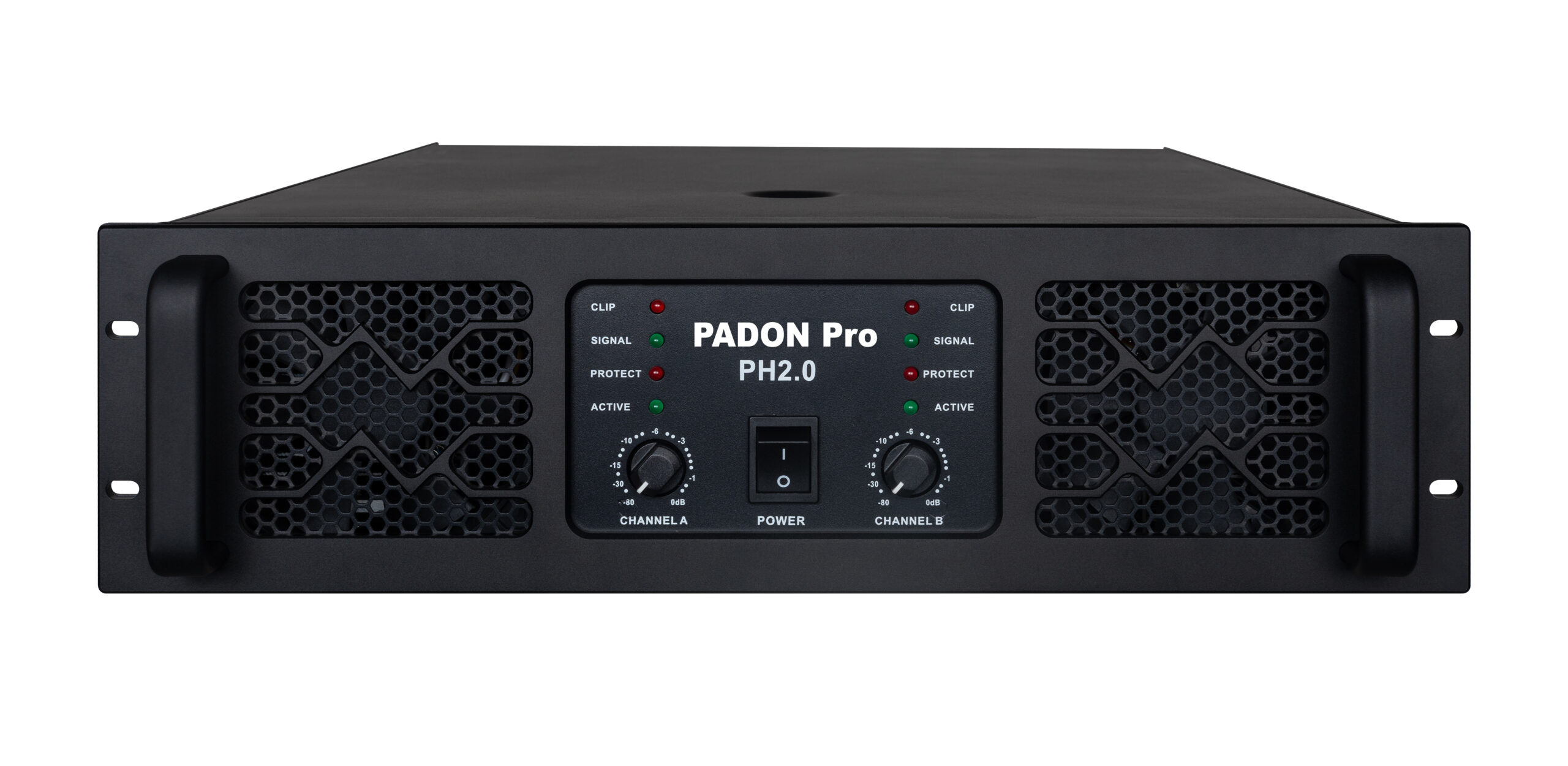 PADON PH2.0 professional amplifier, 8 ohms, two channels, 3U high-power,2000WX2 audio amplifier, dual 18 inch sub