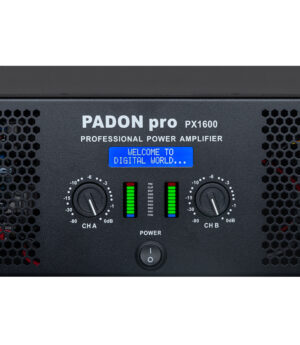 PADON PX1600 Professional amplifier, 3u, Class H, two channels, power amplifier 1600w*2