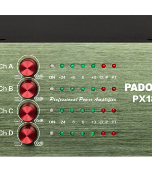 PADON PX1800 Professional amplifier. 8 ohms. Four channel 2u audio amplifier 1800W*2