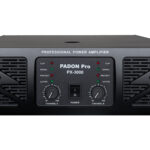 PADON PX3000 professional amplifier, 8 ohms, two channels, 3U high-power,3000WX2 audio amplifier, dual 18 inch sub