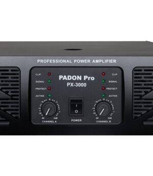 PADON PX3000 professional amplifier, 8 ohms, two channels, 3U high-power,3000WX2 audio amplifier, dual 18 inch sub