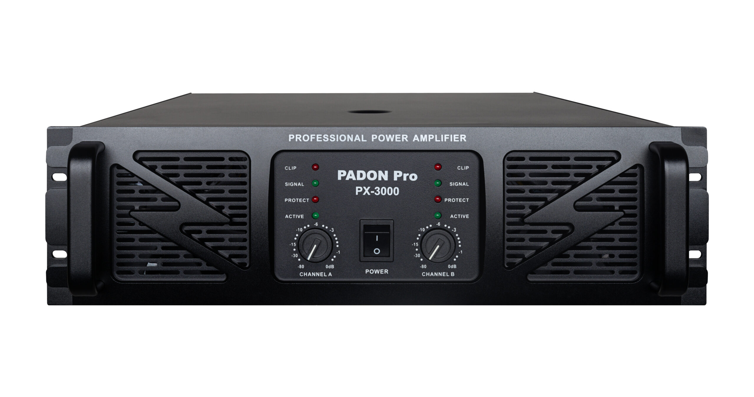 PADON PX3000 professional amplifier, 8 ohms, two channels, 3U high-power,3000WX2 audio amplifier, dual 18 inch sub